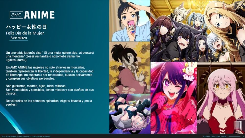 AMC Animación Día de la Mujer