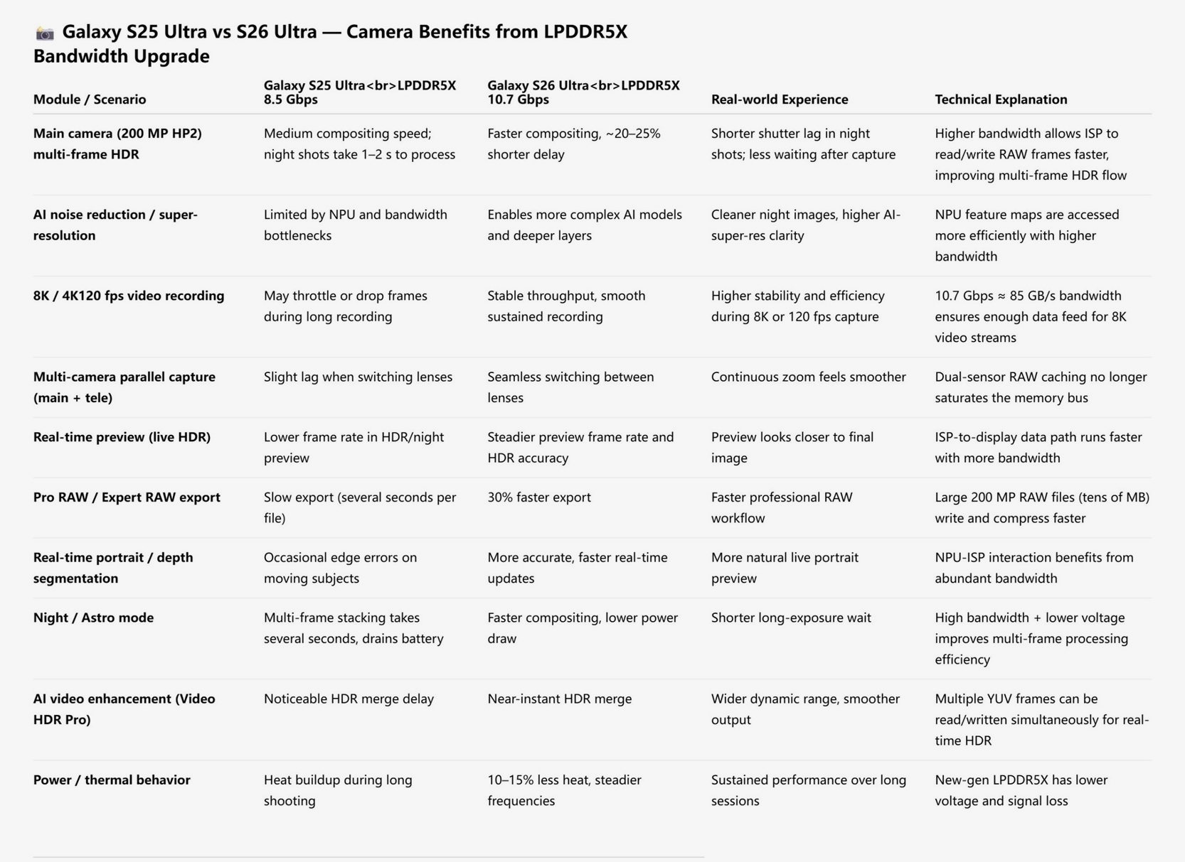 Mejoras en la Ultra-Cámara Galaxy-S26