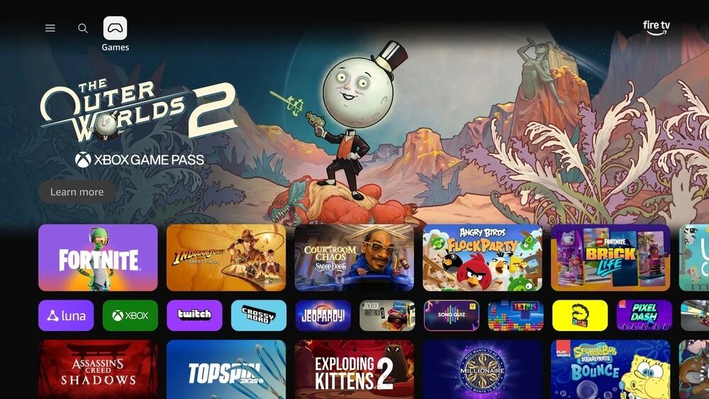 Juegos en Fire TV en 2026