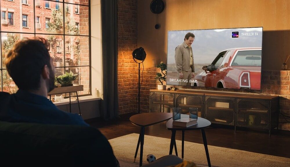 Smart TV con canales Sony One Series Thriller