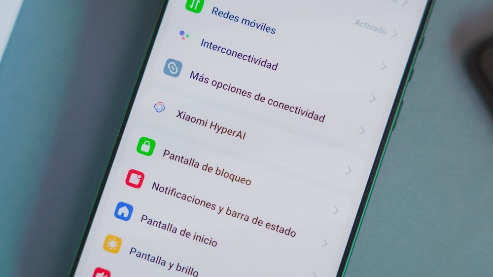 Menú de opciones en el nuevo Xiaomi 17 Ultra