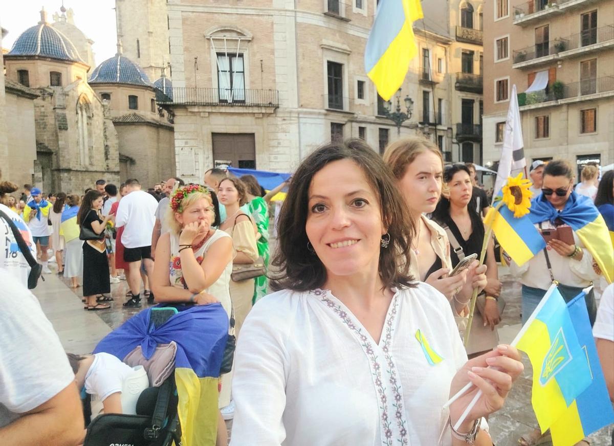 Natalia Lytvyn. Refugiado ucraniano en España