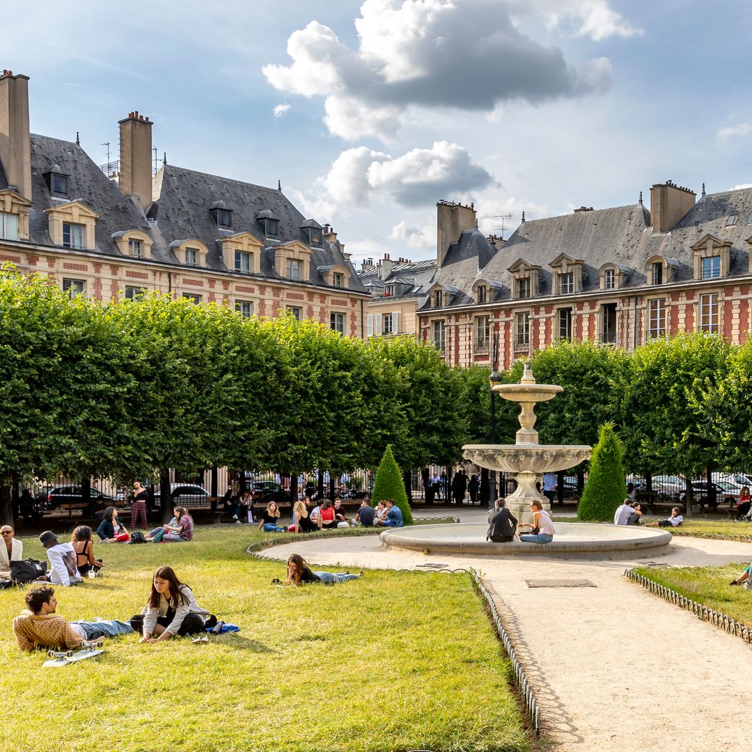 Plaza de los Vosgos, París, Francia