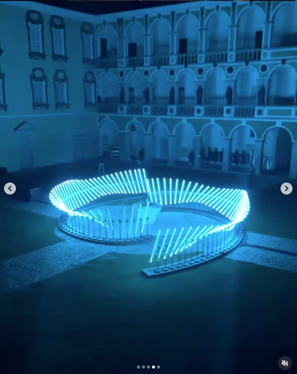 The Scale Collective presenta “Flux”, una coreografía de luz y sonido. Zaragoza Luce, fiesta de las luces