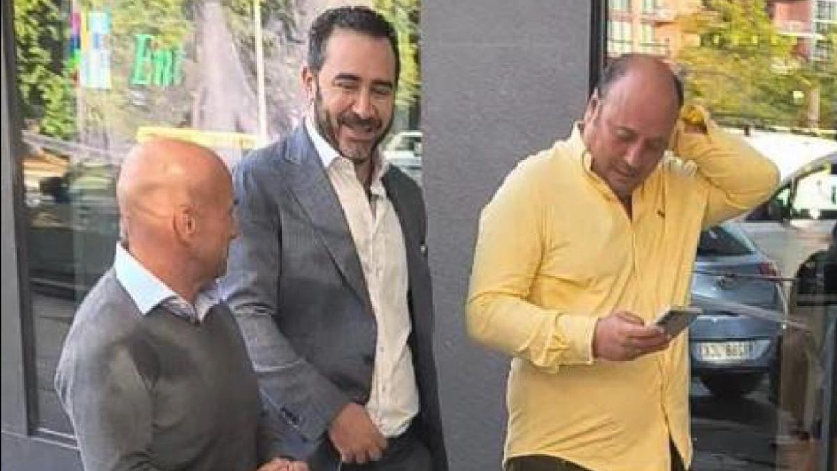 Víctor de Aldama y Claudio Rivas