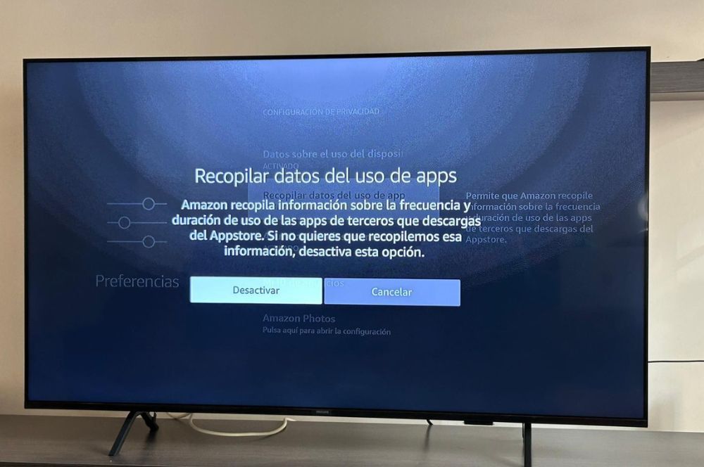 Deshabilite la capacidad de recopilar datos de uso de aplicaciones desde su televisor usando Fire TV