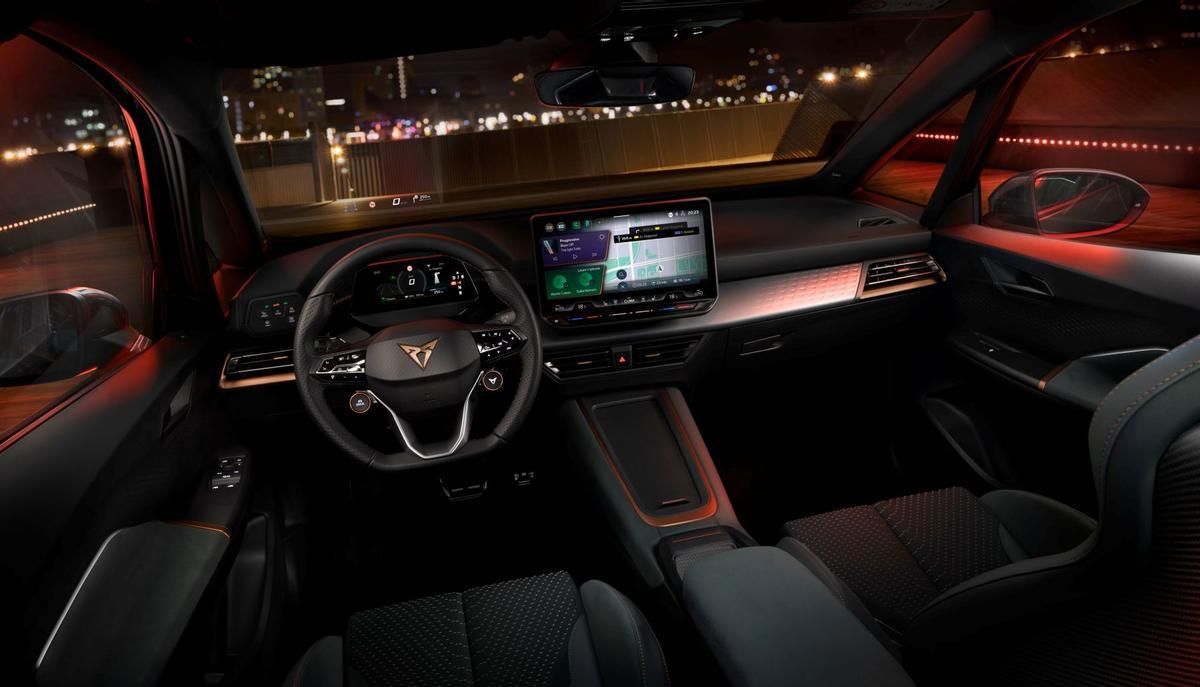 Interior del Cupra Born VZ