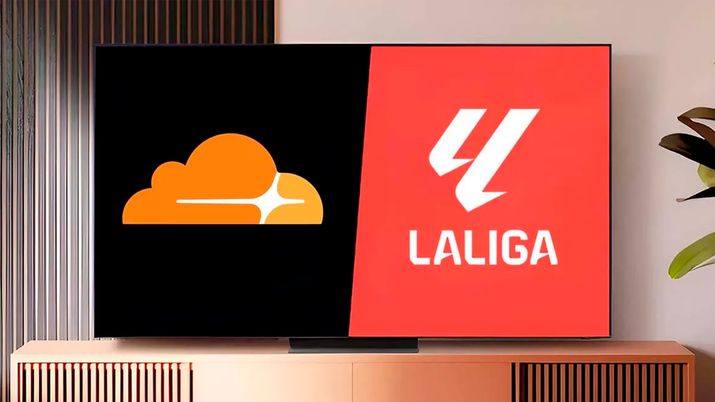 Programas de TV con Cloudflare y LaLiga