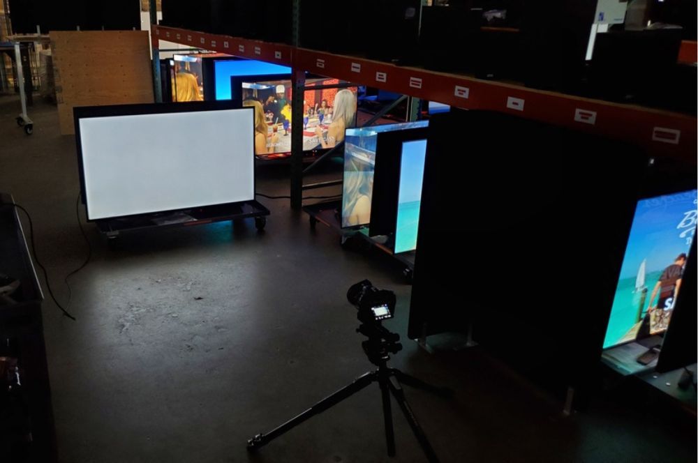 Prueba de durabilidad de disparo acelerado de TV de 100 Rtings