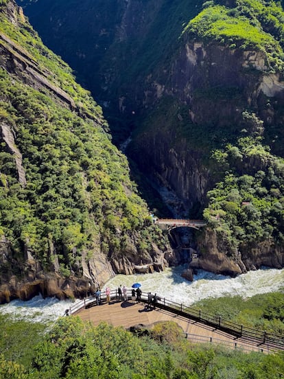 Garganta del Salto del Tigre.