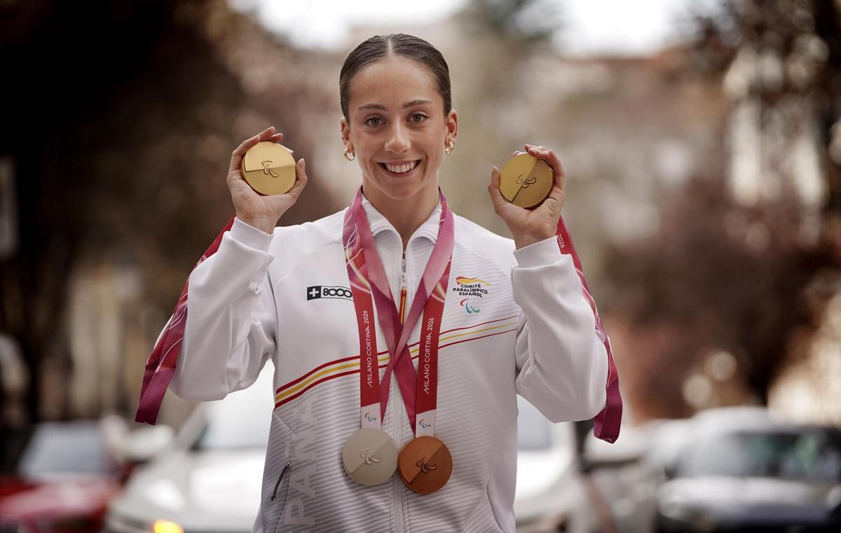 Audrey Pascual, esquiadora que ganó cuatro medallas olímpicas en los Juegos Olímpicos de Invierno Milano Cortina 2026