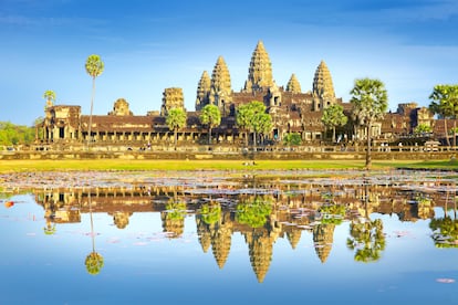 La monumental ciudad de Angkor, Camboya.