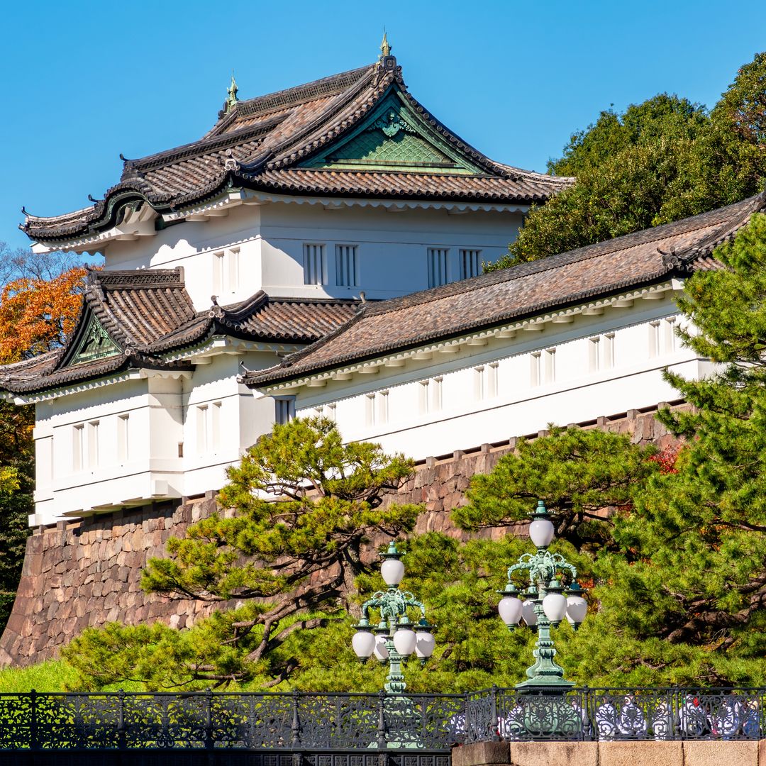 Jardines del Palacio Imperial en Tokio, Japón