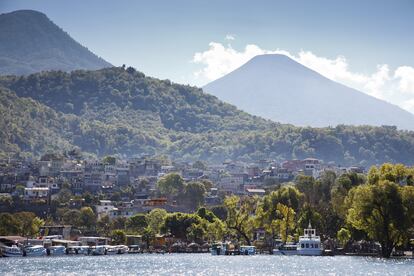 Vistas del Lago Atitlán.