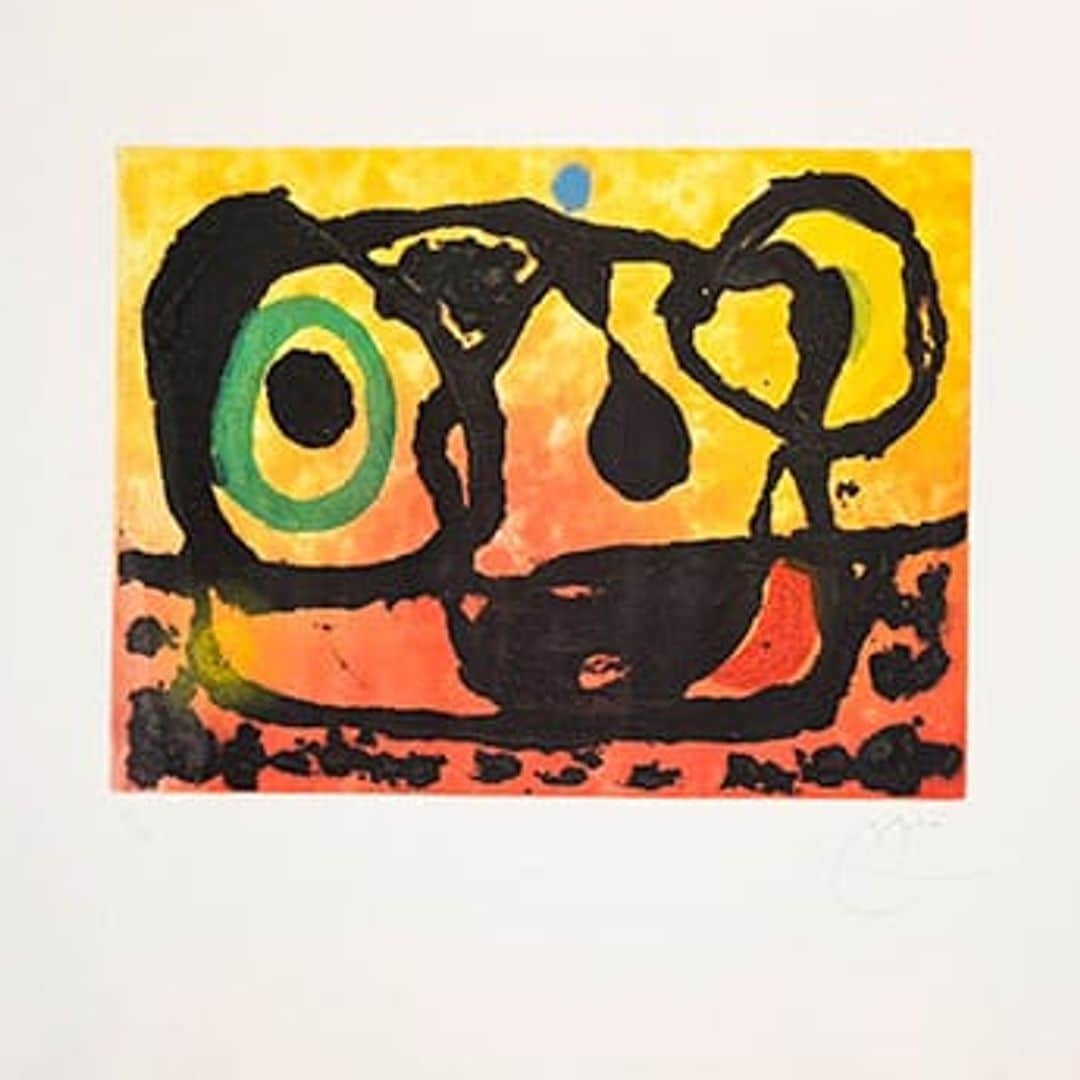 Dirígete al sol poniente - Miró