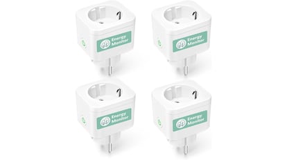 El enchufe inteligente Meross es el que más potencia soporta de todos los probados en esta comparativa.