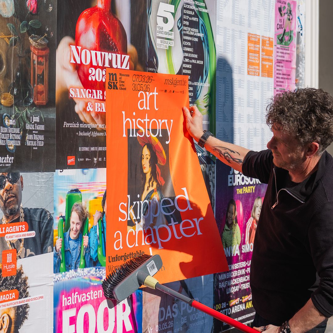 Cartel de la exposición “Inolvidable”