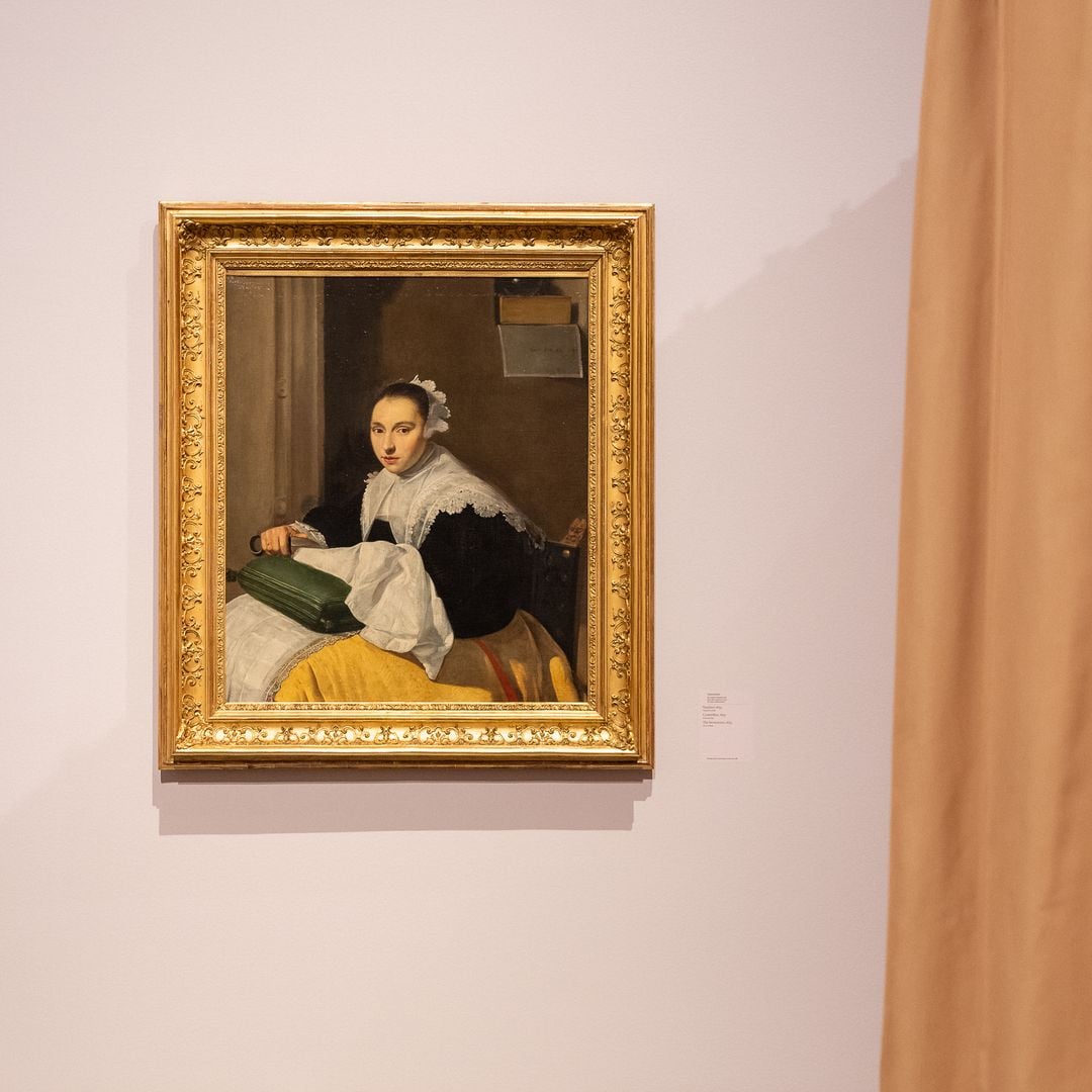 "la encajera" por Johannes Vermeer