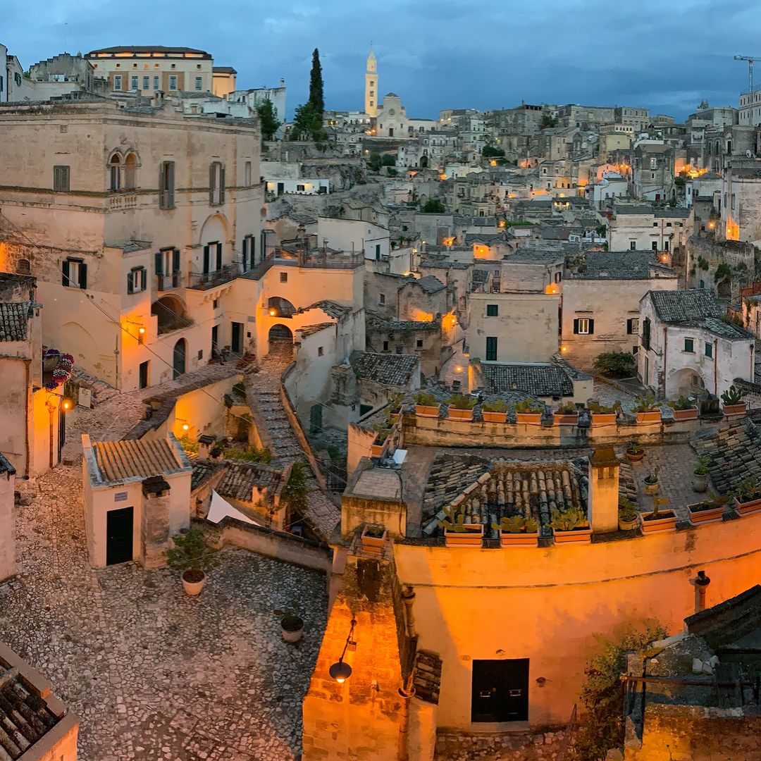 Calles de Matera, Italia