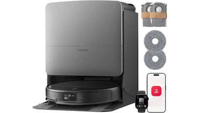 El robot aspirador Roborock Saros 20 puede subir escalones de hasta 8,8 cm de alto.