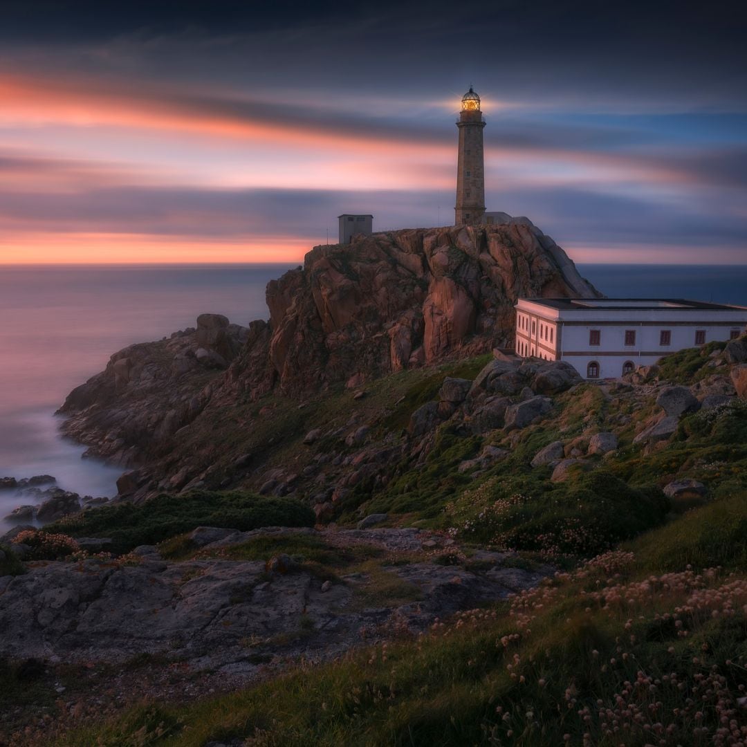 Faro de Cabo Vilán, Camariñas, Costa da Morte, A Coruña