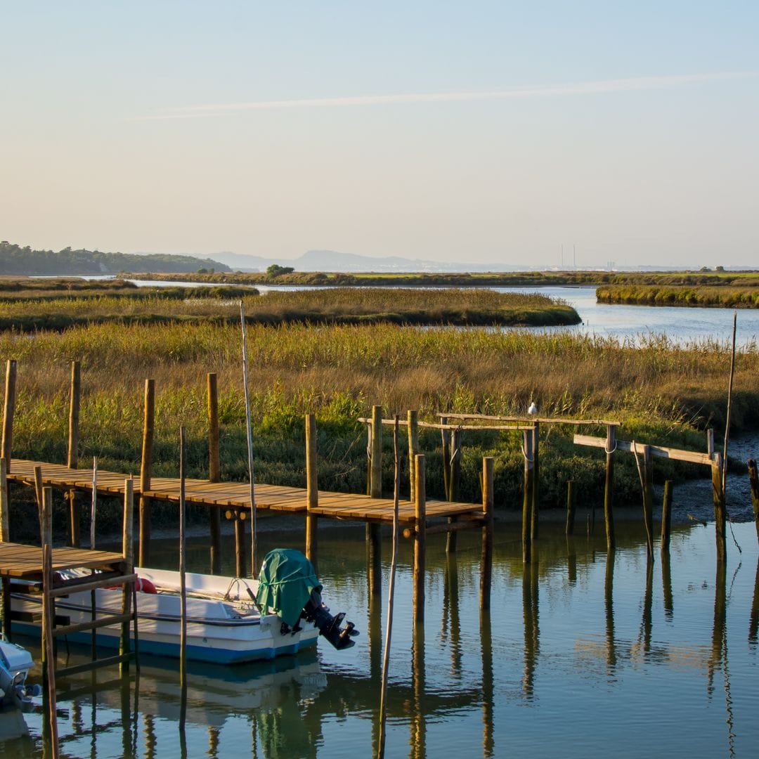 Estuario del río Sado, Portugal