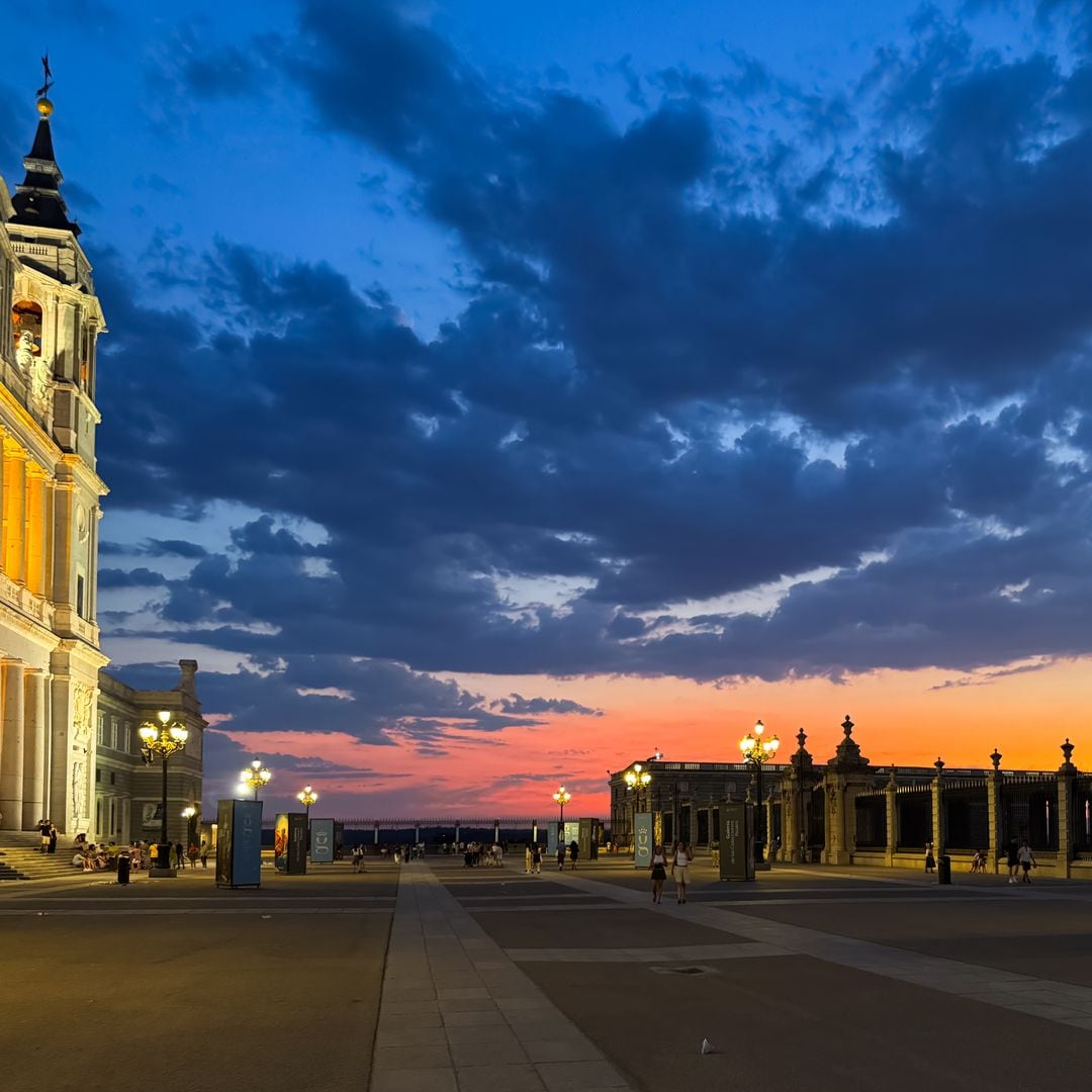 Atardecer en Madrid