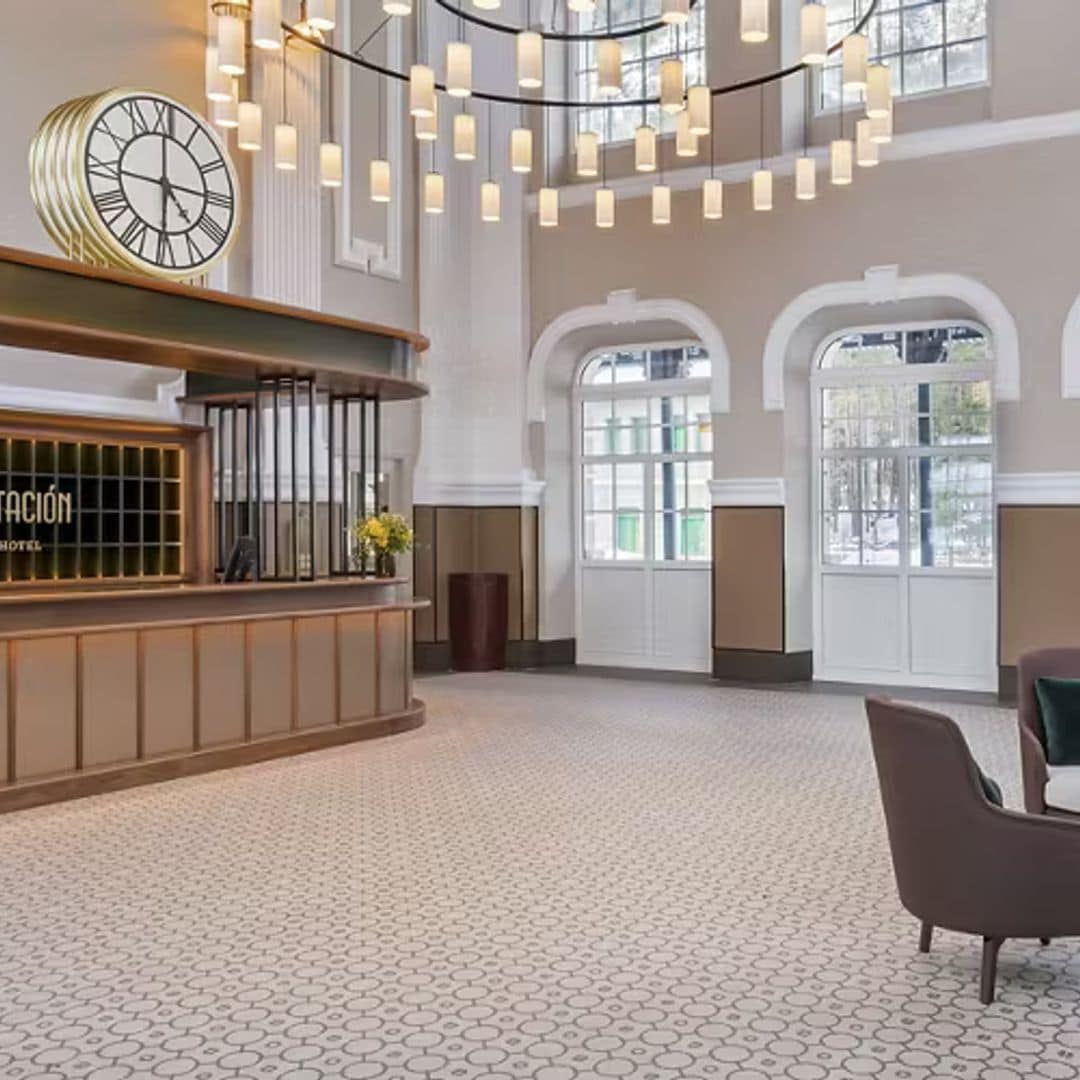 Vestíbulo del Hotel Canfrac Estación
