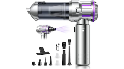 Aspirador de mano multifuncional.