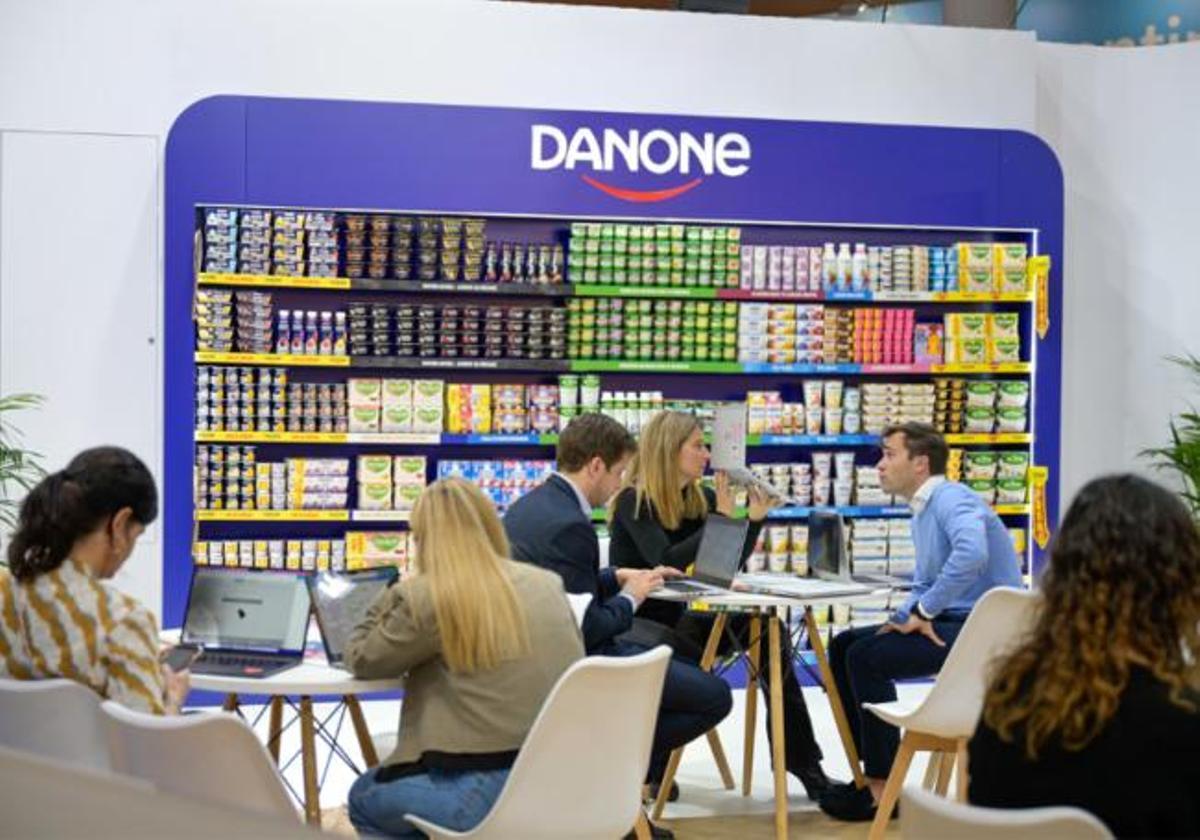Stand de Danone en la edición 2024