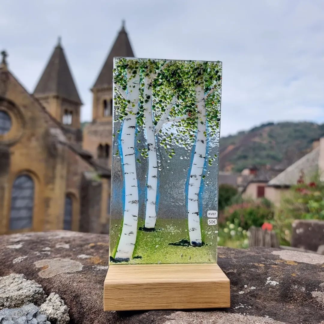 Artesanía en Conques, Francia