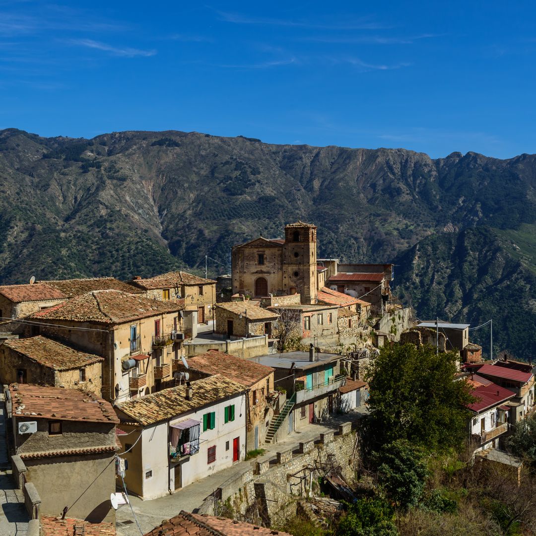 Gallicianò, ciudad de Calabria, Italia