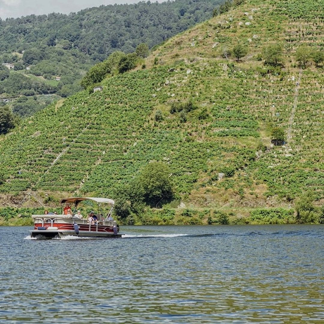 En catamarán por la Ribeira Sacra, Lugo