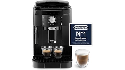 La cafetera de De'Longhi muele cada vez justo lo que necesita para la taza, lo que garantiza siempre un espresso con aroma fresco.