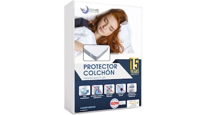 un producto que protege el colchón de los ácaros o esporas de moho