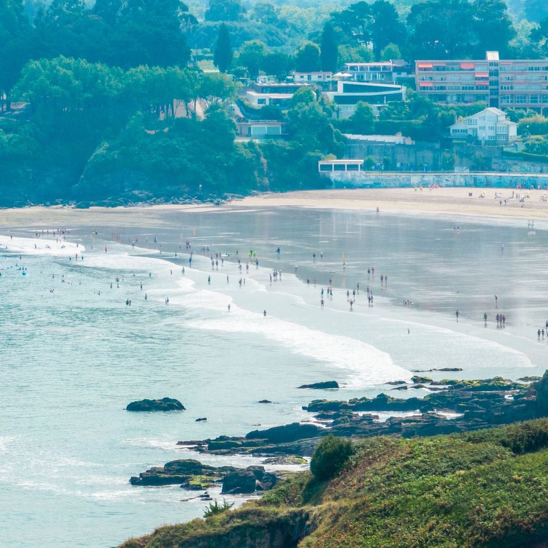Playa de Bastiagueiro, Oleiros, A Coruña, Galicia