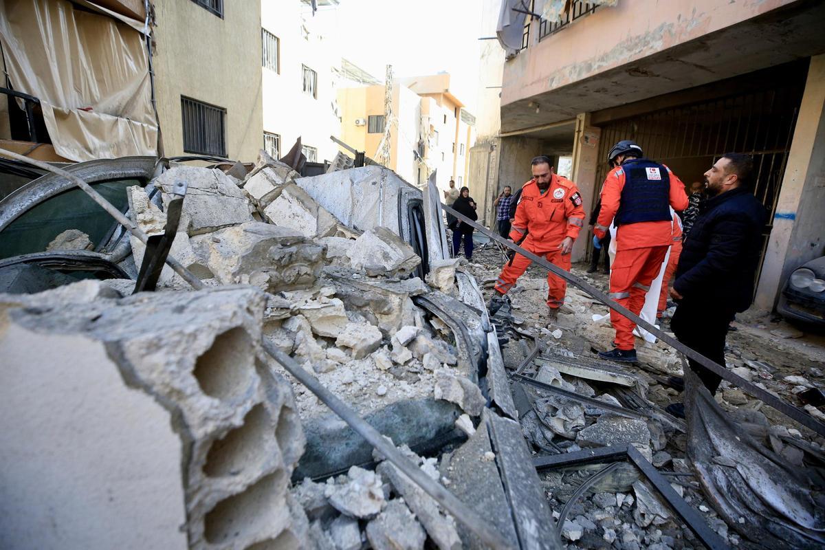 Bombardeo israelí en Sidón, Líbano