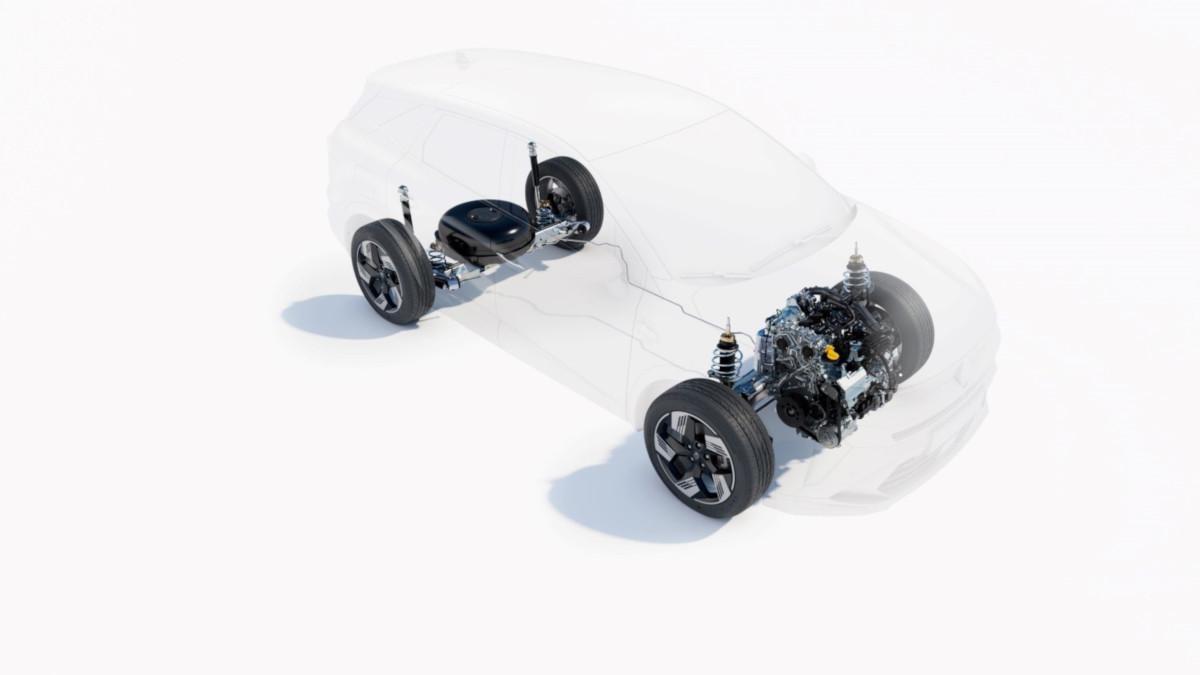 Sistema de propulsión del Renault Symbioz GLP 120 CV