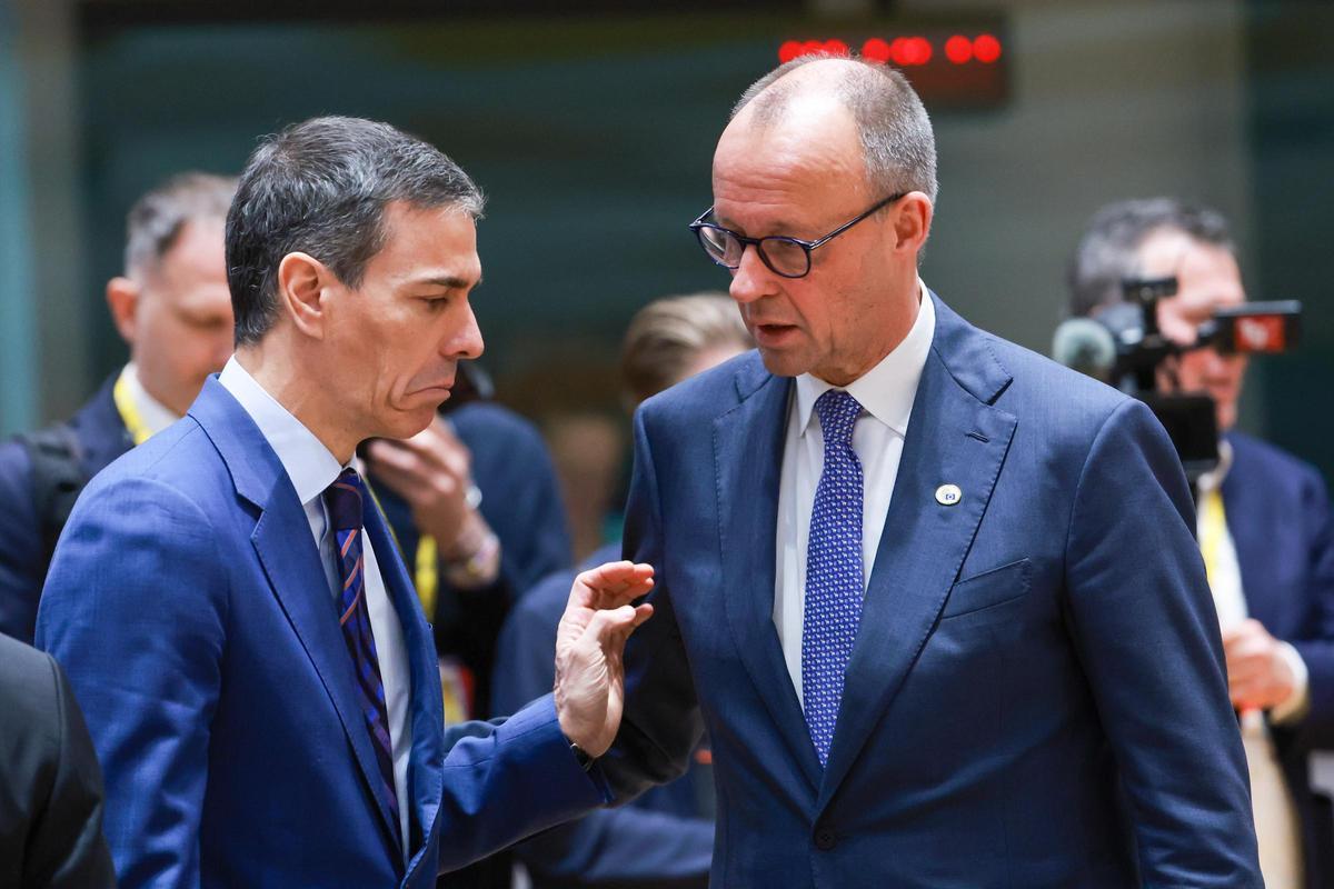 Sánchez habla con Merz y Von der Leyen tras los roces por la guerra de Irán