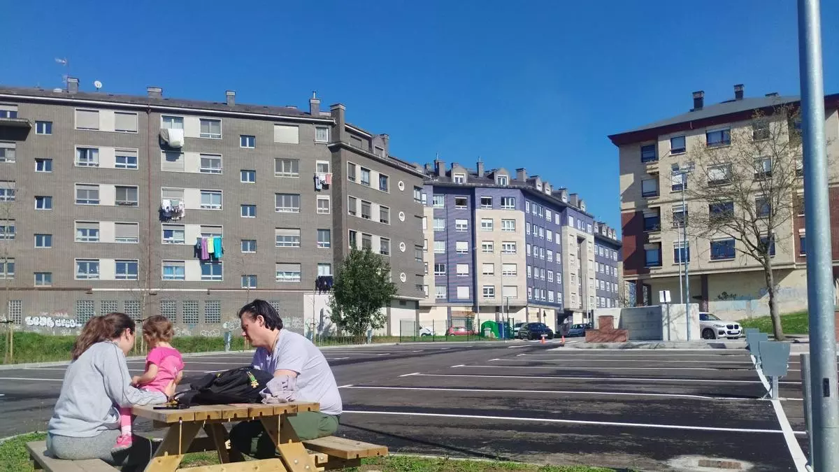 VÍDEO: Así es la nueva zona de autocaravanas de Lugones