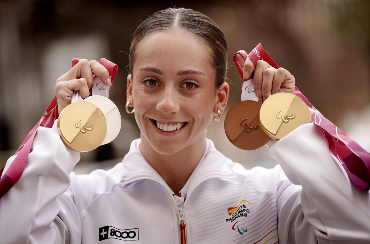 Audrey Pascual, esquiadora que ganó cuatro medallas olímpicas en los Juegos Olímpicos de Invierno Milano Cortina 2026