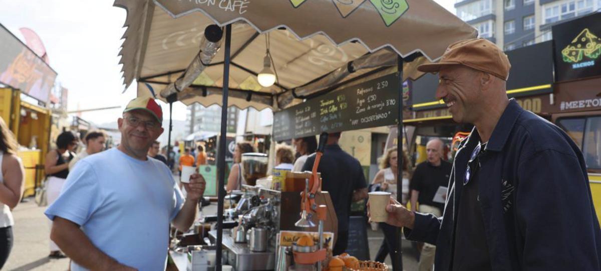 Ambiente en las fiestas de San Adriano.