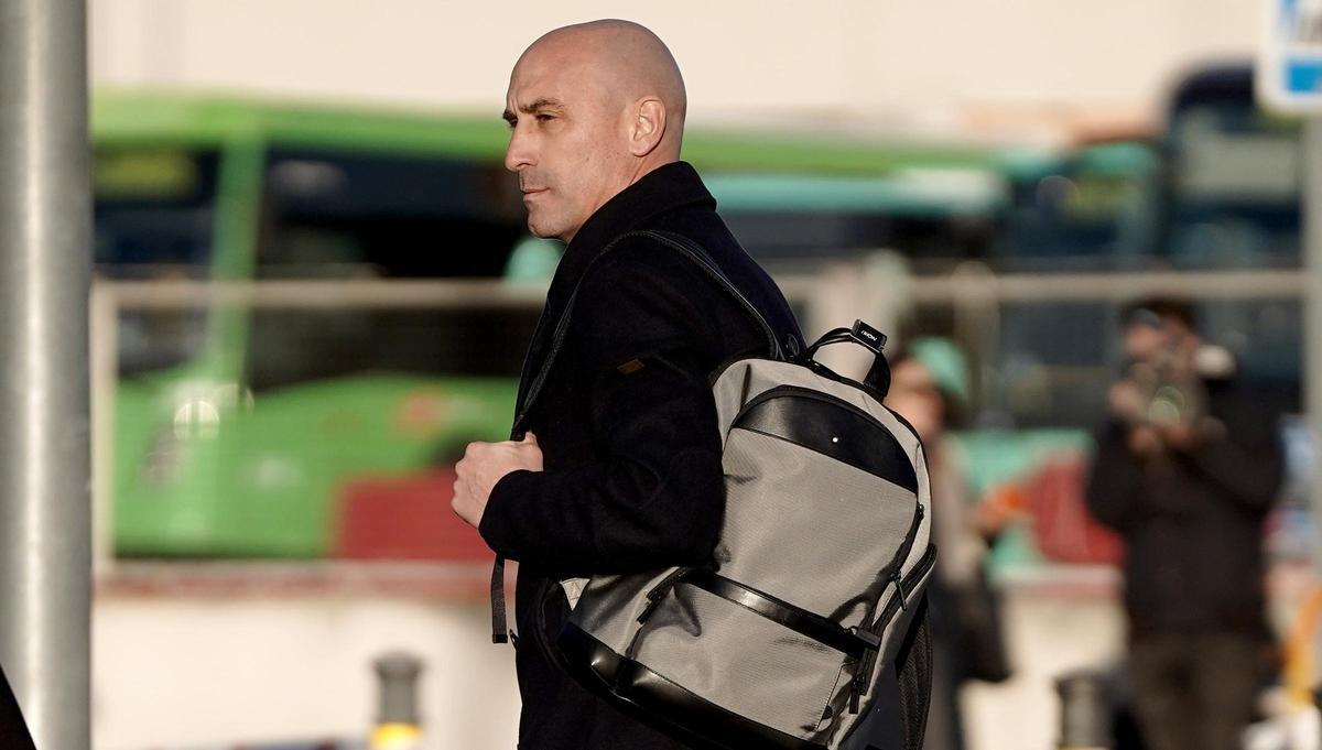 Luis Rubiales. Juicio en la Audiencia Nacional por el beso que Luis Rubiales le dio a Jenni Hermoso.