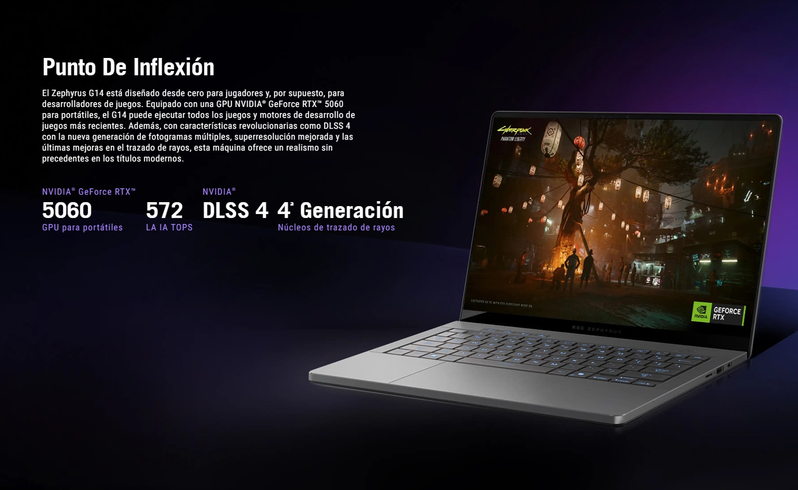 ASUS ROG Zephyrus G14 Rendimiento RTX 5060