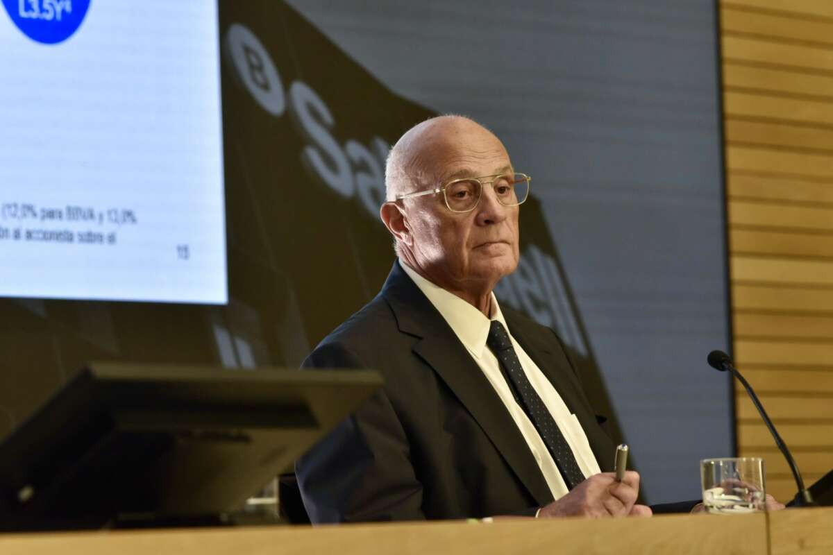El presidente del Banc Sabadell, Josep Oliu, en una imagen de archivo.