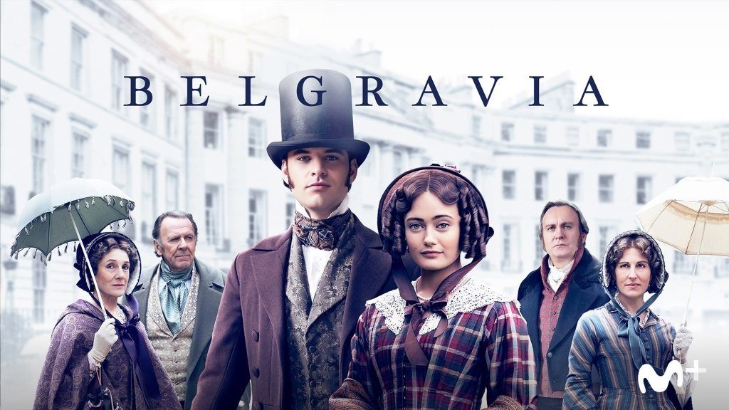 Imagen promocional de la serie Belgravia