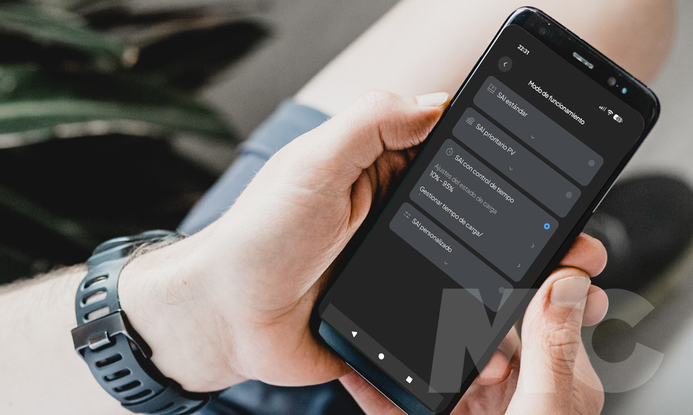 Control de aplicaciones Bluetti Elite 200 V2