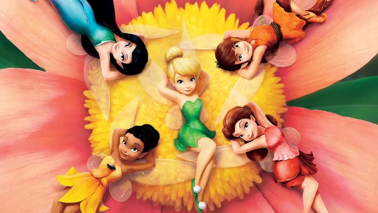 Tinkerbell y sus amigas hadas