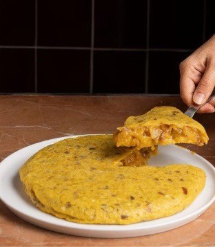 Tortilla La Martinuca. Foto: EuropaPrensa.