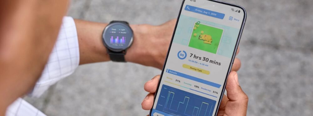 Conexión de Pokémon Sleep con Garmin